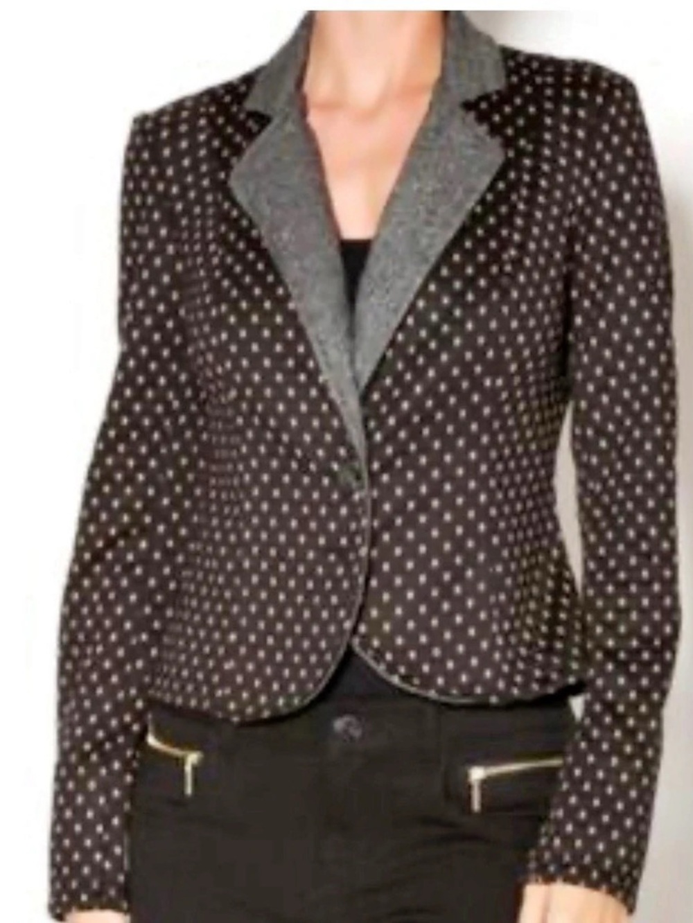 Free People Patterned Blazer Size Small